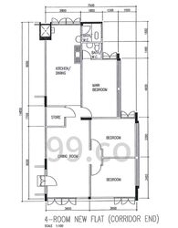 Blk 317 Hougang Avenue 7 (Hougang), HDB 4 Rooms #548925431